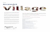 The AccessArt · The AccessArt Village is a participatory project run by AccessArt, a UK education charity which supports and inspires teaching and learning in the visual arts. The