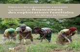 Réponses des organisations paysannes aux besoins de ......atelier portant sur l’accès au financement des producteurs membres d’organisations paysannes en Afrique de l’Ouest.