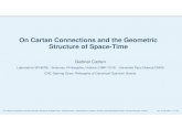 On Cartan Connections and the Geometric Structure of Space ...math.univ-bpclermont.fr/.../Q-GR2014/Regards/Catren-Clermont2014.… · On Cartan Connections and the Geometric Structure