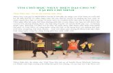 Tìm chỗ học nhảy hiện đại cho nữ tại Hồ Chí Minh