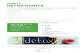 D E T O X H A B I T S · - sleep apnea, - osteoarthritis, - gallbladder disorders, - fatty liver, - complications of pregnancy - coronary heart disease and stroke. In this guide we