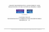 GROUP MATHEMATICS ASSESSMENT AND DIAGNOSTIC …assets.pearsonschool.com/correlations/CT_GMADE_GRK_12.pdfWorking with Data: Probability and Statistics – Data can be analyzed to make