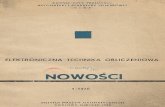 NOWOŚCI - Silesian University of Technologydelibra.bg.polsl.pl/Content/26458/BCPS_30102_1970... · Wykaz tematyczny prac zawartych w kwartalniku ETO NOWOŚCI wyda ... . elementy