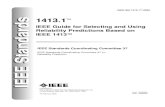 IEEE Std 1413.1 EEE Standards IEEE Standards Reliability PredictionSeri)/System Reliability/Reliability... · 2004. 6. 28. · systems and equipment. This guide focuses on hardware