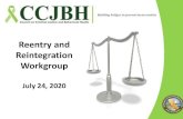 Reentry and Reintegration Workgroup - CDCR...2020/07/24  · The incarceration rate for African American women is twice that of white women. COVID-19 Public Health Crisis Rapidly Changing