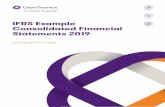 2019 Example Financial Statements - Grant Thornton€¦ · Consolidated Financial Statements 2019 Global Assurance IFRS. Important Disclaimer: This document has been developed as