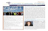 News Lavalla Catholic College · When you feel lonely, think of the lives you touched while you were here. Every one of you has left your mark. Every one of you is known and named.