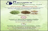 Opportunities in Medicinal Plant Research Researchethnopharmacology.in/files/brochure-5thconvention.pdf(SFE-India member) Rs. 800/- Student Delegates (SFE-India member) Rs. 500/- *