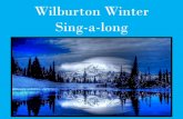 Wilburton Winter Sing-a-long - Bellevue School District · Sing-a-long. I’m So Thankful (To the tune of Twinkle Twinkle Little Star) I am thankful for my school, yes I’m thankful