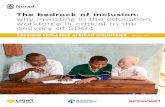 The bedrock of inclusion: why investing in the education ... · Education International is the voice of teachers and education workers on the global level. It is the world’s largest