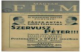 Magyar Film - 1. évf. 10. sz. (1939. április 22.)epa.oszk.hu/01300/01373/00010/pdf/00010.pdffilmkamarai És moziegyesÜleti szaklap budapest, 1939. Április 33. egyes szÁm Ára: