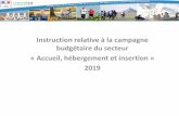Instruction relative à la campagne budgétaire du secteur ...normandie.drdjscs.gouv.fr/sites/normandie.drdjscs.gouv...2019/05/27  · plafonds => 413 760,41 € alloués à la Normandie