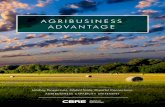 AGRIBUSINESS ADVANTAGE - CBRE · 2019. 3. 8. · BUILDING ADVANTAGE GLOBAL SCALE At CBRE, we transform real estate into real advantage by helping investors and owners realise quantifiable