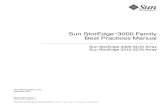Sun StorEdge 3000 Family Best Practices Manual · 2010. 12. 14. · 1 Best Practices for the Sun StorEdge 3320 SCSI Array and Sun StorEdge 3310 SCSI Array This manual complements