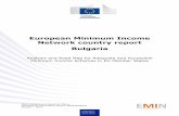 European Minimum Income Network country report Bulgaria · 2015. 5. 7. · This report was drafted by Maria Jeliazkova and Douhomir Minev from the Anti-Poverty Information Centre,