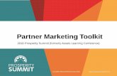 Partner Marketing Toolkit - Prosperity Now · Learning Conference)! This toolkit is designed to help you promote the Summit and encourage your networks to register for the Summit.