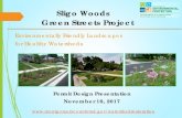 Sligo Woods Green Streets Project...Nov 16, 2017  · Sligo Woods Green Streets Project Environmentally Friendly Landscapes . for Healthy Watersheds . Permit Design Presentation .