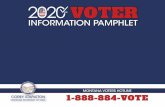 INFORMATION PAMPHLETINFORMATION PAMPHLET€¦ · This pamphlet includes the exact language for several ballot measures and provides arguments both for and against each issue. You’ll