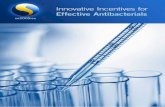 Effective Antibacterials - Strama · antibiotic-resistant bacteria (MRSA, VRE, ESBL-producing E.coli and K. pneumoniae and carbapenem resistant P. aeruginosa) in the European Union,