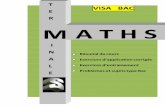 T VISA BAC E R M A T H S...Mathématiques de l’enseignement moyen secondaire et tous nos ... 6 Primitives. Calcul intégral. Equations différentielles.81 ... Les suites numériques
