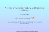 =1=A review of numerical relativity and black-hole collisionssperhake/Talks/Slides/201307_Mons.pdfDetails depend on:gauge,constraints,discretization Sarbach & Tiglio, Living Reviews