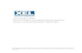 Xcite Energy Limited Interim unaudited consolidated financial … · 2016. 5. 23. · Xcite Energy Limited For the 3 month period ended 31 March 2016 1 Financial review The financial