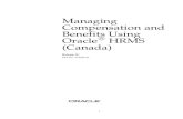 Managing Compensation and Benefits Using Oracle HRMS (Canada) · 2 Managing Compensation and Benefits Using Oracle HRMS (Canada) Release 11i The Part No. for this book is A73322–01