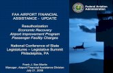 FAA AIRPORT FINANCIAL ASSISTANCE - UPDATE …Federal Aviation 11 Administration – Program Update – the Economic Recovery TIGER (Transportation Infrastructure Generating Economic