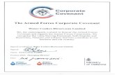 Water Coolers Direct.com Limited Corporate Covenant pledge...Water Coolers Directocom Limited We, the undersigned, commit to honour the Armed Forces Covenant and support the Armed