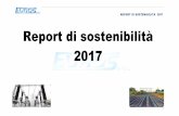 REPORT DI SOSTENIBILITÀ 2017 Report di sostenibilità 2017 · REPORT DI SOSTENIBILITÀ 2017 6 La nostra mission Con creatività, competenza e spirito di squadra siamo in grado di