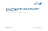 External Memory Interfaces Intel® Agilex™ FPGA IP Design ... · 2. Design Example Quick Start Guide for External Memory Interfaces Intel Agilex ™ FPGA IP UG-20219 | 2020.10.05