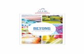BEYOND - alokind.comA... · 80 Management Discussion & Analysis 116 Corporate Governance report & Annexure 128 Shareholders’ Information 135 Certifications 138 Business responsibility