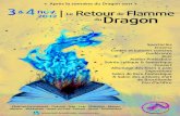 Après la semaine du Dragon 2011 Retour Flamme Dragon...Salon du livre Fantastique & Salon des artisans d’art de Brocéliande Feu d’artifice Le Retour de Flamme duDragon Sam. 3