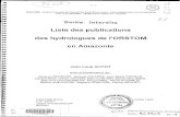 Liste des publications des hydrologues de l'ORSTOM en Amazoniehorizon.documentation.ird.fr/exl-doc/pleins_textes/... · de muestre0 en periodo de aguas bajas en la Amazonía boliviana.