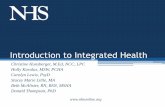 Introduction to Integrated Health · 2017. 9. 22. · Lehigh/Northampton County Team Montgomery County Team. Montgomery County HCHC ... Local medical professionals that work best