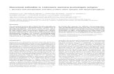 Monoclonal antibodies to Leishmania mexicana promastigote … · 2005. 8. 26. · Key words: lipophosphoglycan, acid phosphatase, monoclonal antibodies, Leishmania mexicana, post-translational
