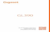 Gigaset GL390 · mayı, patlamaları veya yangınları önlemek iç in pilleri ısı veya yangın tehlikesi altın-daki ortamlarda tasfiye etmeyin. Pili sökmeyin, kaynaklamayın