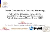 FVB: Ulrika Ottosson, Heimo Zinko Lund University: Janusz ... konf...RHC 2012 / Next Generation District Heating / Lund University / 2012-04-26 Network operation and design Heat and