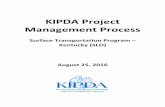 KIPDA Project Management Process · Policy Statement The KIPDA Project Management Process is the Transportation Policy Committee’s (TPC) policy and process for planning, programming,