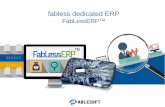 fabless dedicated ERP · fabless dedicated ERP FabLessERPTM . 2 1 Process Management Issue Probe Test Fab Tape & Reel Assembly Test Warehouse . 3 2 Process & Reports . 4 3 Who needs