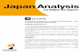 Japan Analysis - centreasia.eu€¦ · Au lendemain de la catastrophe de Fukushima, la mise à l’arrêt de la majorité des 54 réacteurs nucléaires opérationnels en 2011 a mis