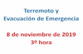 Plan de evacuación de emergencia - murciaeduca.es · 2019. 10. 10. · Hasta que no termine el terremoto no debemos salir del edificio. Y es que la mayoría de las lesiones ocurren