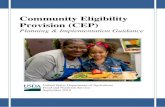 Community Eligibility Provision (CEP)at CEP schools are reimbursed at the Federal “free” rate, schools are responsible for covering any potential funding shortage (i.e., any difference