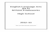 English Language Arts - New York State Education Departmentemsc32.nysed.gov/assessment/nysaa/2012-13/manual-13/framework/h… · Page 2 – 2012–13 NYSAA Frameworks – High School