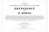 2020 FRANKFURT RIGHTS GUIDE ZEITGEIST€¦ · to thousands of children and implemented whole school mindfulness programs. Rights sold to: Czech – Portal Bailey, Christopher and