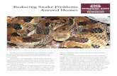 Reducing Snake Problems Around Homesextension.msstate.edu/sites/default/files/publications/publications/P2277.pdfpepper spray, artificial skunk scent, a tacky bird repellent, coal