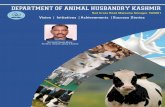 DEPARTMENT OF ANIMAL HUSBANDRY KASHMIR...8. Entrepreneurship development and employment generation (Dairy Entrepreneurship Development Scheme and Poultry Venture Capital Fund-NLM-EDEG)