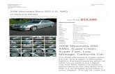 2006 Mercedes-Benz S55 5.5L AMG | Los Angeles ...2006 Mercedes S55 AMG, Super Clean, Super Fast, Low MIleage, California Car The 2006 Mercedes S Class raises the bar, and is again