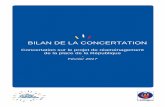 BILAN DE LA CONCERTATION - Limogesplacerepublique.limoges.fr/wp-content/uploads/2017/... · Conformément à la délibération du Conseil Municipal du 28 juin 2016 et selon les dispositions