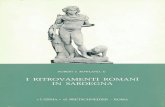 I RITROVAMENTI ROMANI IN SARDEGNA - lerma1896.com · ria della Sardegna romana (P. Meloni, La Sardegna romana [Sassari 1975], con ampia bibliografia, pp. 377-462) con un sommario